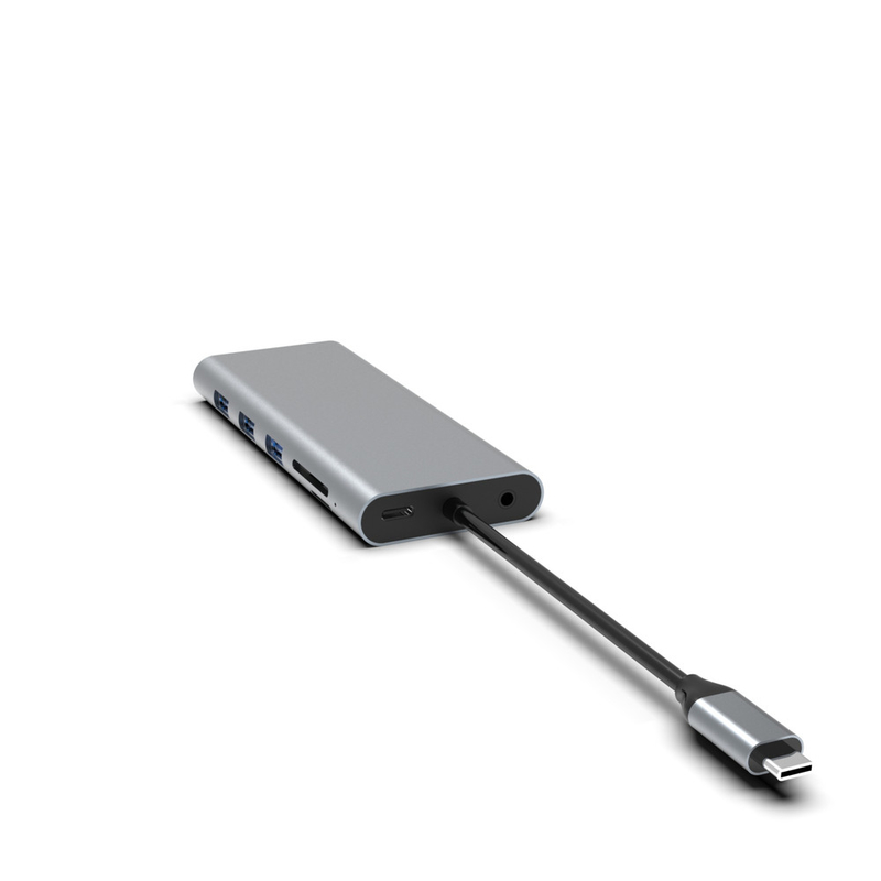 5-in-1 USB C Hub với Ethernet Usb A Rj45 Adapter Type C Docking Station MacBook