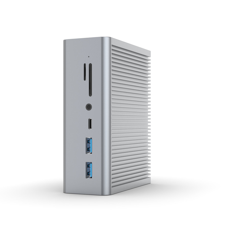 Máy tính xách tay 15 In 1 Macbook Pro Docking Station Triple Monitor Với USB 3.1 2.0 RJ45 LAN SD