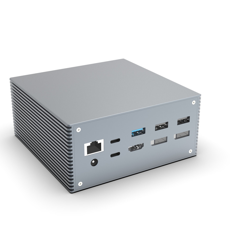 16 trong 1 Thunderbolt 4 Docking Station 3 màn hình Mac USB 3.0 Universal Laptop DP USB C Với nguồn điện DC