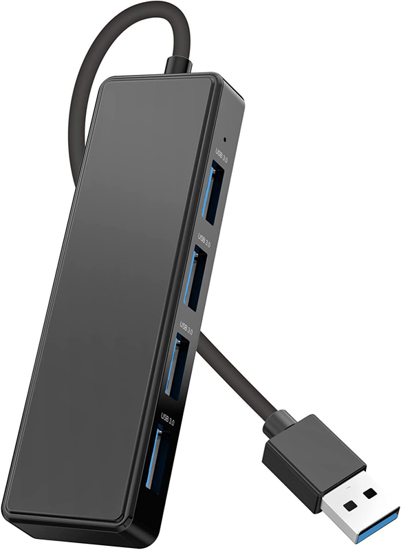 4 cổng USB A Splitter Ultra-Slim USB Expander USB 3.0 kết nối cho bàn phím chuột