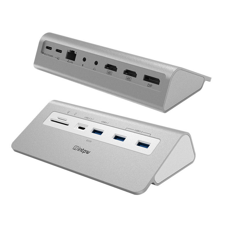 9-in-1 USB C hub Multiport Adapter với 4K HDMI PD 100W USB-A và máy đọc thẻ SD / TF