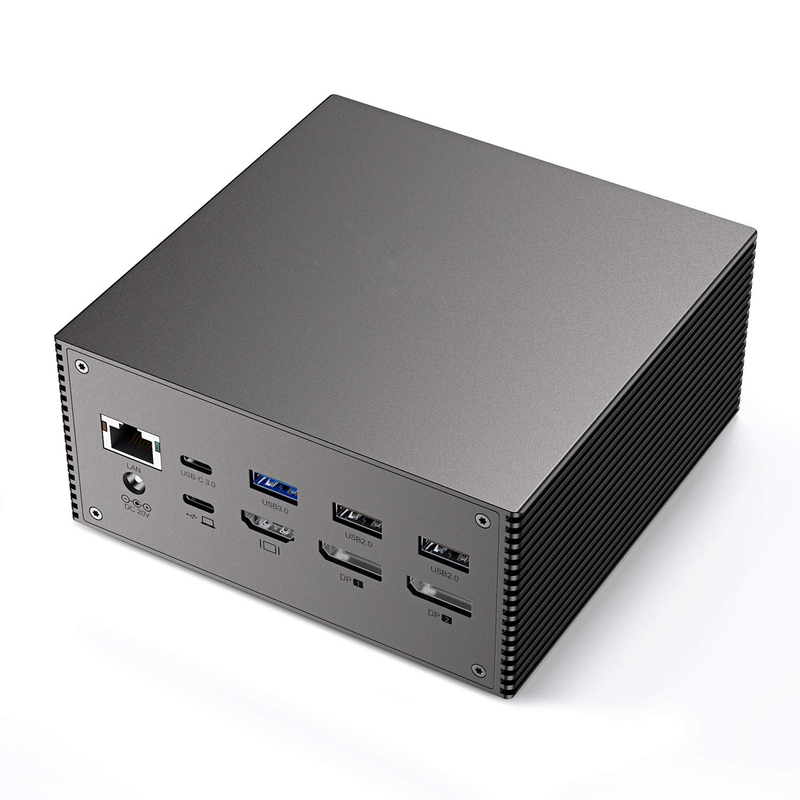 USB C Docking Station với Khả năng phân tán nhiệt thông minh