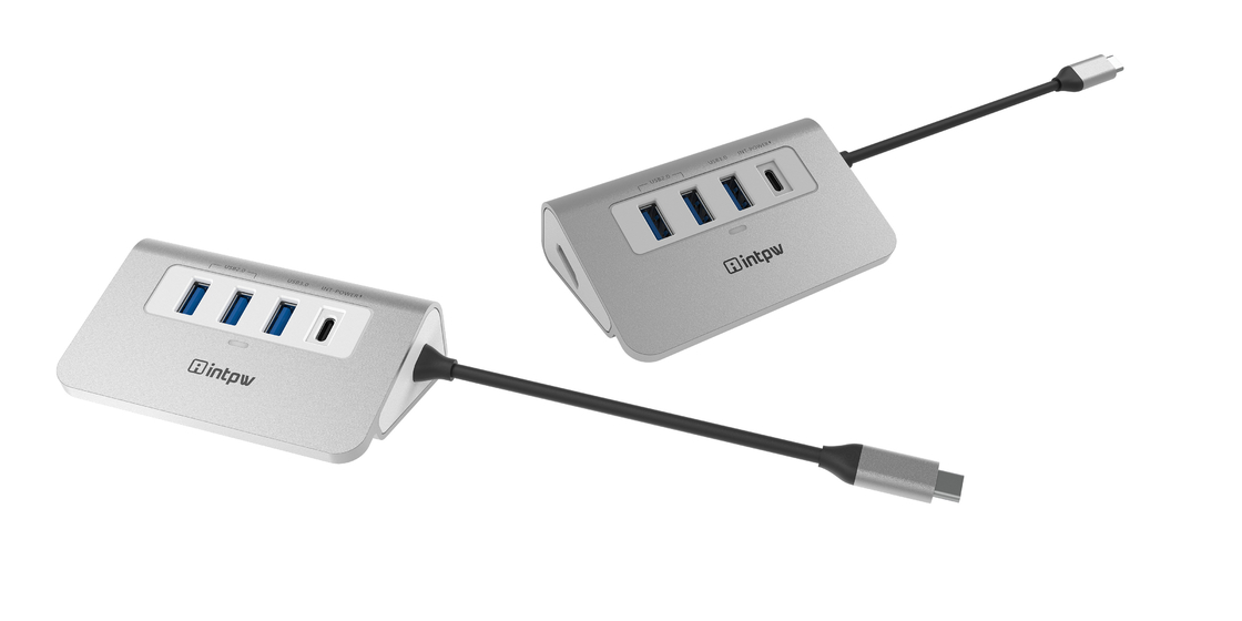3.0 Usb-C đến Usb-A Adapter 4 cổng Type C HUB Expander Splitter OTG Adapter Docking Station PC máy tính xách tay