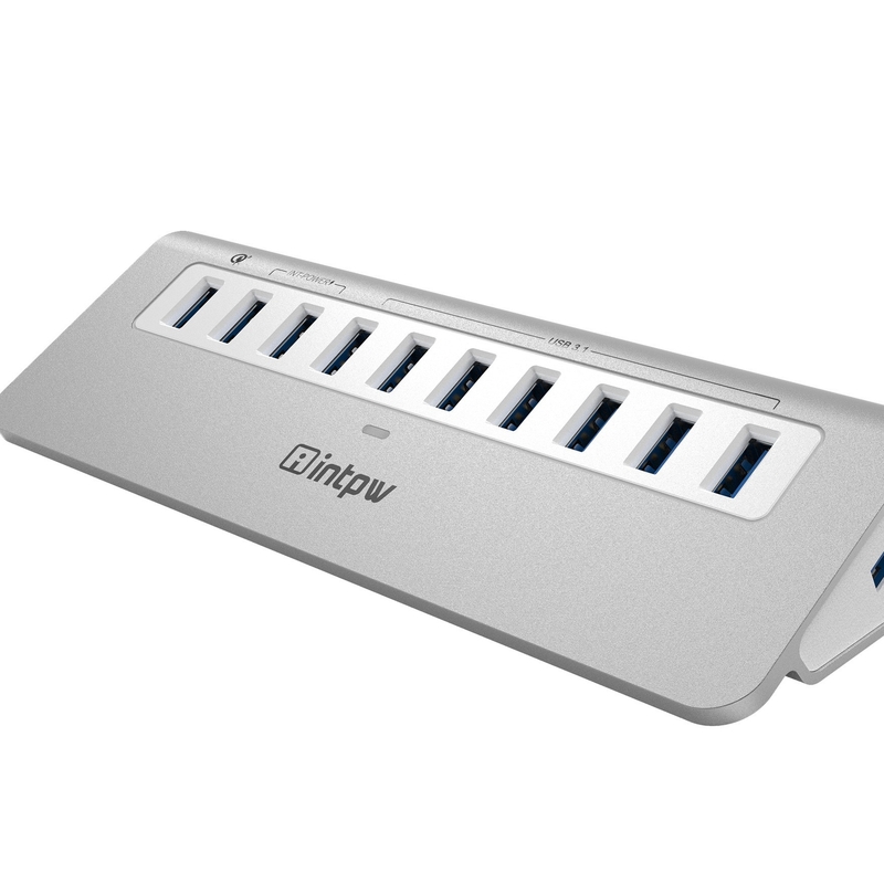 Hdmi Type C To Usb 3.0 Hub 11 cổng USB A Hub nhiều cổng cho máy tính xách tay chơi game Windows