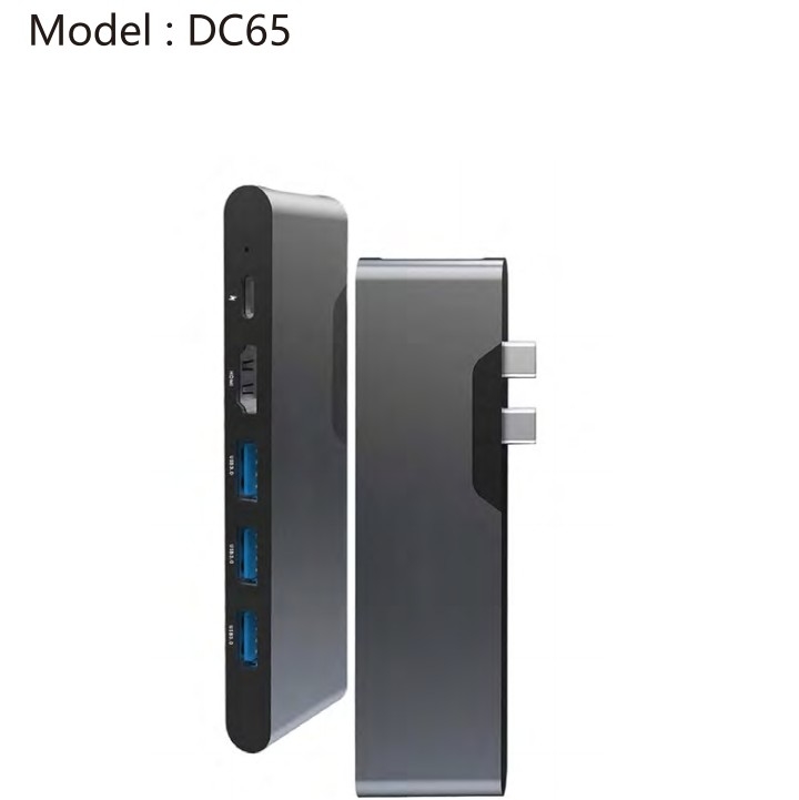 7-In-2 Usb C Multiport Hub Adapter HDMI USB 3.0 SD TF Card Reader Đối với MacBook Pro