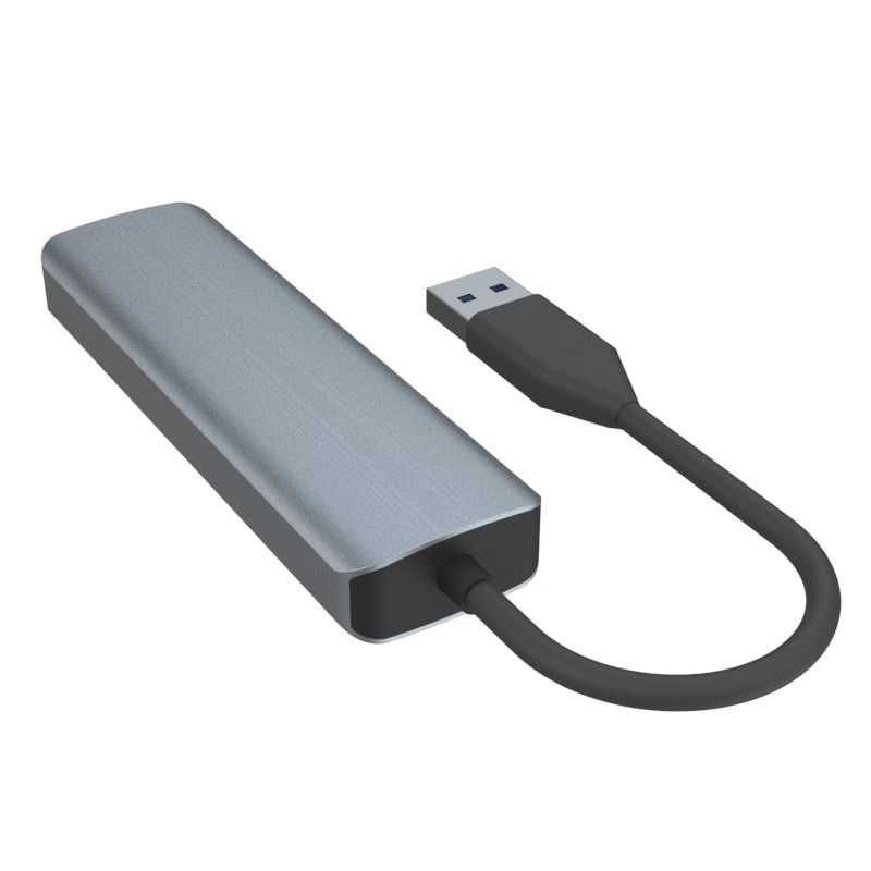Tất cả trong một USB A Hub Multiple USB 3.0 Hub Di chuyển dữ liệu dễ dàng 5Gbps Hỗ trợ điện Mac