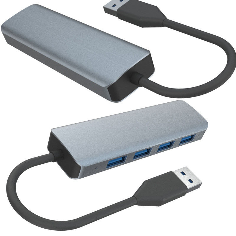 Tất cả trong một USB A Hub Multiple USB 3.0 Hub Di chuyển dữ liệu dễ dàng 5Gbps Hỗ trợ điện Mac