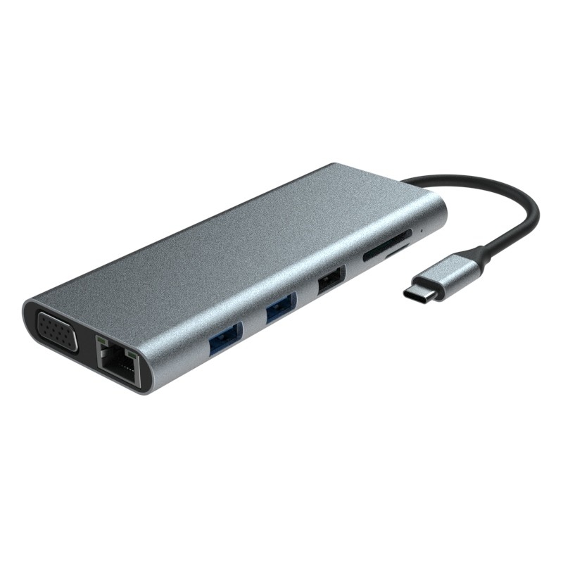 Macbook Pro USB-A Adapter Hdmi Usb C với Cắm và chơi 5V / 1A Power Output