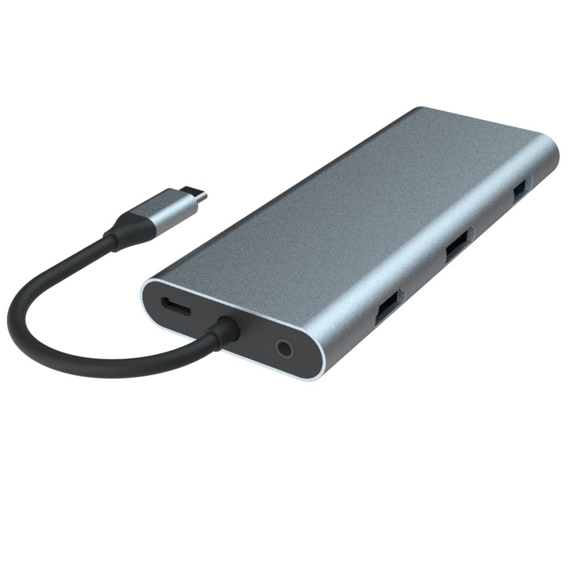 Macbook Pro USB-A Adapter Hdmi Usb C với Cắm và chơi 5V / 1A Power Output