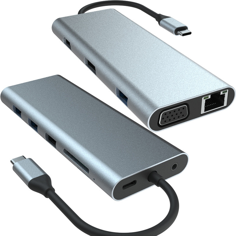 Macbook Pro USB-A Adapter Hdmi Usb C với Cắm và chơi 5V / 1A Power Output