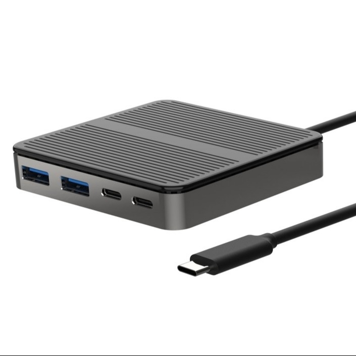Loại điện C đến bộ điều hợp USB Square USB 3.0/2.0 Hub Chuyển dữ liệu và kết nối cho máy tính xách tay