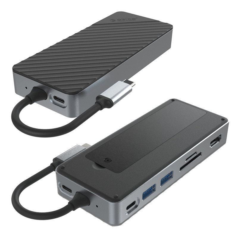 Displaylink Thunderbolt Dock USB C Docking Station với vỏ từ tính Tốc độ truyền 10Gbps cho SSD NVMe