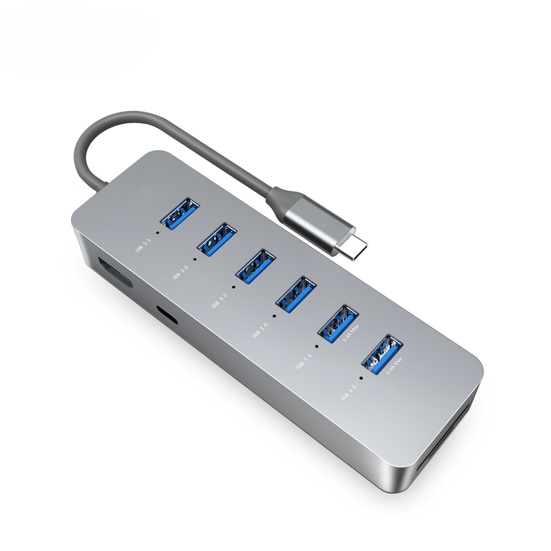 10gbps USB C Hub USB 3.0 Splitter USB A Expander Hub dữ liệu đa cổng di động cho máy tính xách tay Imac Pro