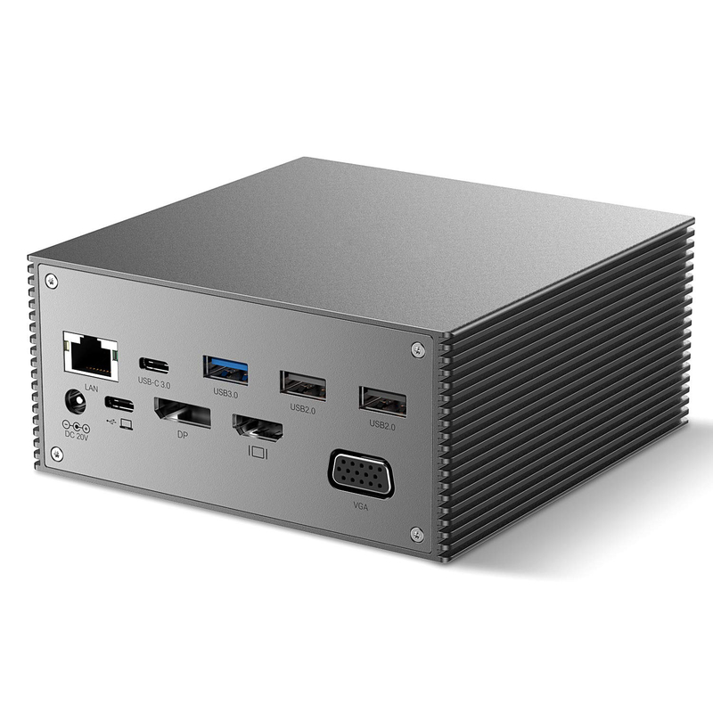 Thunderbolt 4k Monitor Thunderbolt USB-C HD kép 4K Docking Station 16-In-1 Hub Adapter MST Macbook & Màn hình