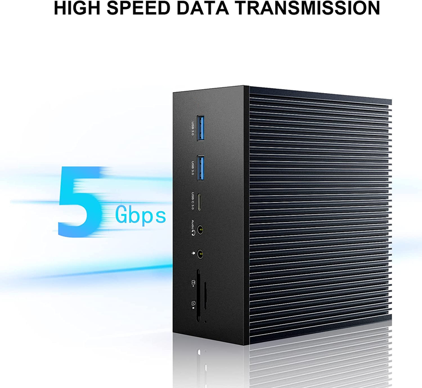 17 Trong 1 100w USB C Docking Station PD Sạc nhanh / PC Host / USB 2.0/3.0 Hub / HDMI 4K60HZ / PD 4K/60HZ