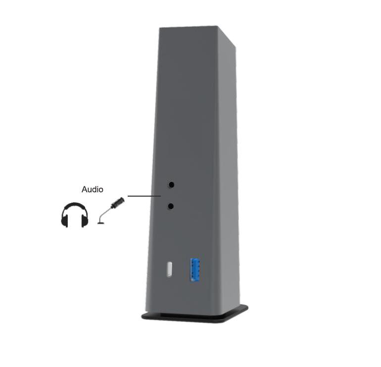 USB C 4k Hdmi Docking Station với Cung cấp điện USB Type-C 4K Ethernet RJ45 Docking Station
