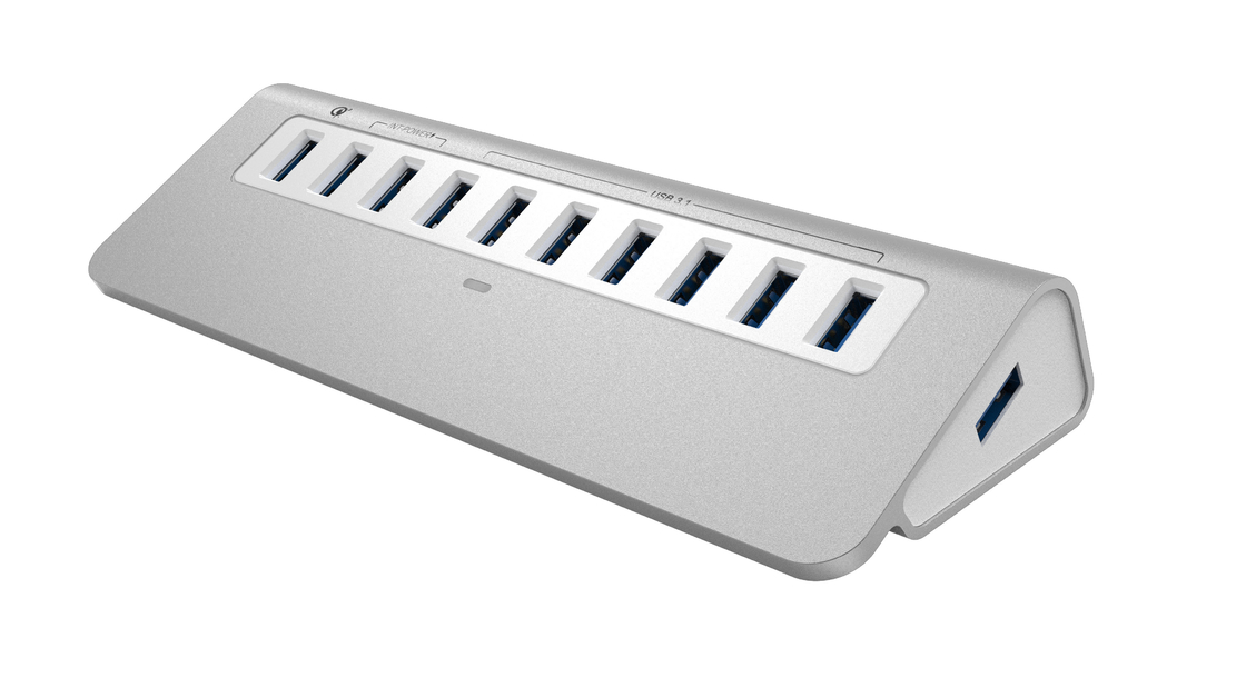 10 trong 1 USB C HUB 2.0-4.0 Type C HUB Multi Splitter OTG Adapter Adapter điện USB cho Macbook