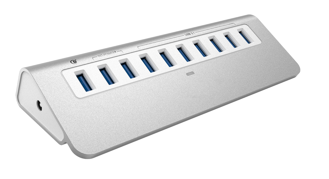 10 trong 1 USB C HUB 2.0-4.0 Type C HUB Multi Splitter OTG Adapter Adapter điện USB cho Macbook