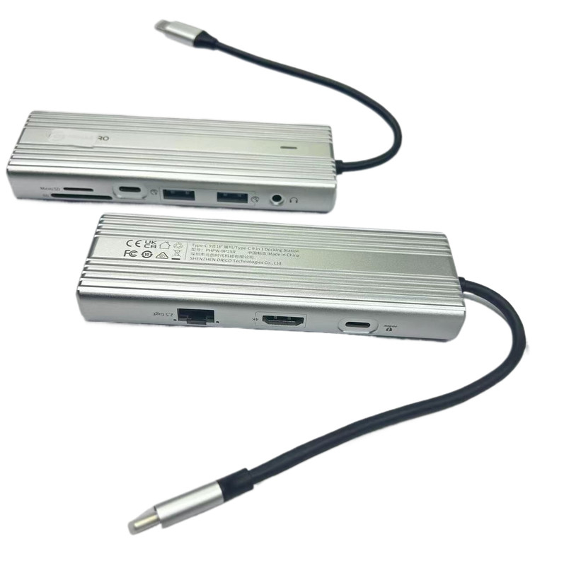 Mac usb c hub 6 trong 1 Docking Station USB-C đến USB A 3.0 PD 100W cho mac mini m1 m2