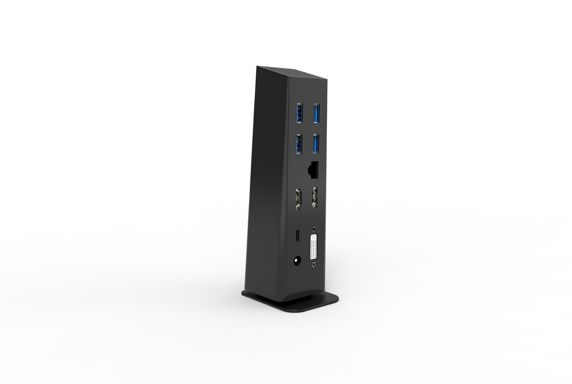 Thunderbolt Trạm đậu nối di động cho máy tính xách tay Cáp tích hợp USB3.0 Trạm đậu nối Hub