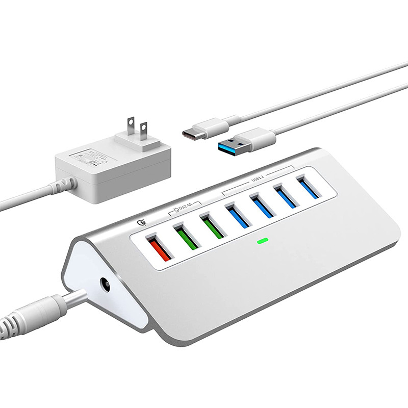 Tốc độ truyền dữ liệu lên đến 10/5Gbps USB-C Connector Hub với chứng nhận CE