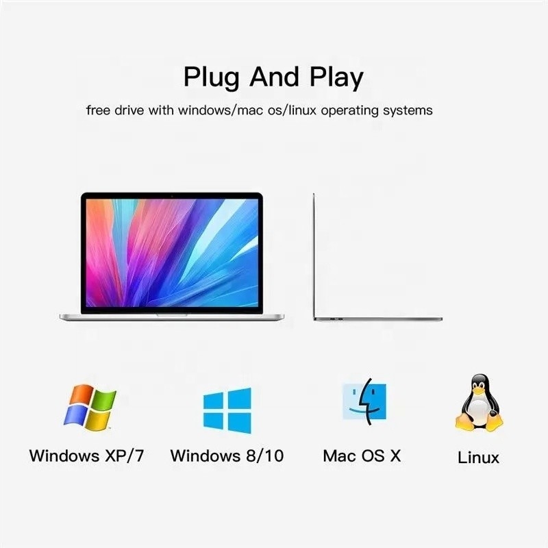 Giao diện loại C 4 trong 1 14 cổng Hub Type-C OTG đến USB 3.0 2.0 Adapter hợp kim nhôm