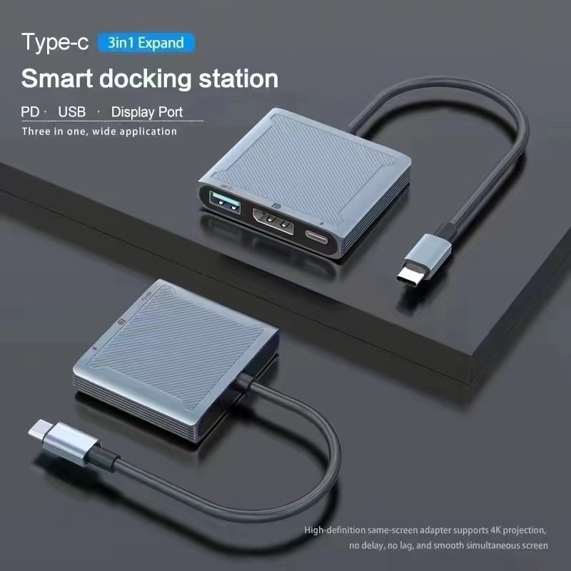 USB C Hub với HDMI và Displayport, 13 trong 1 USB C để Displayport Hub với 100W PD