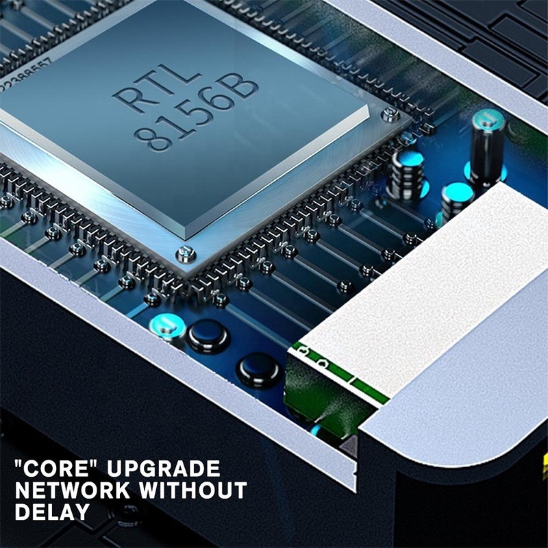 Bộ chuyển đổi Ethernet 2 trong 1 nhôm USB 3.0 loại C cho kết nối mạng nhanh và ổn định