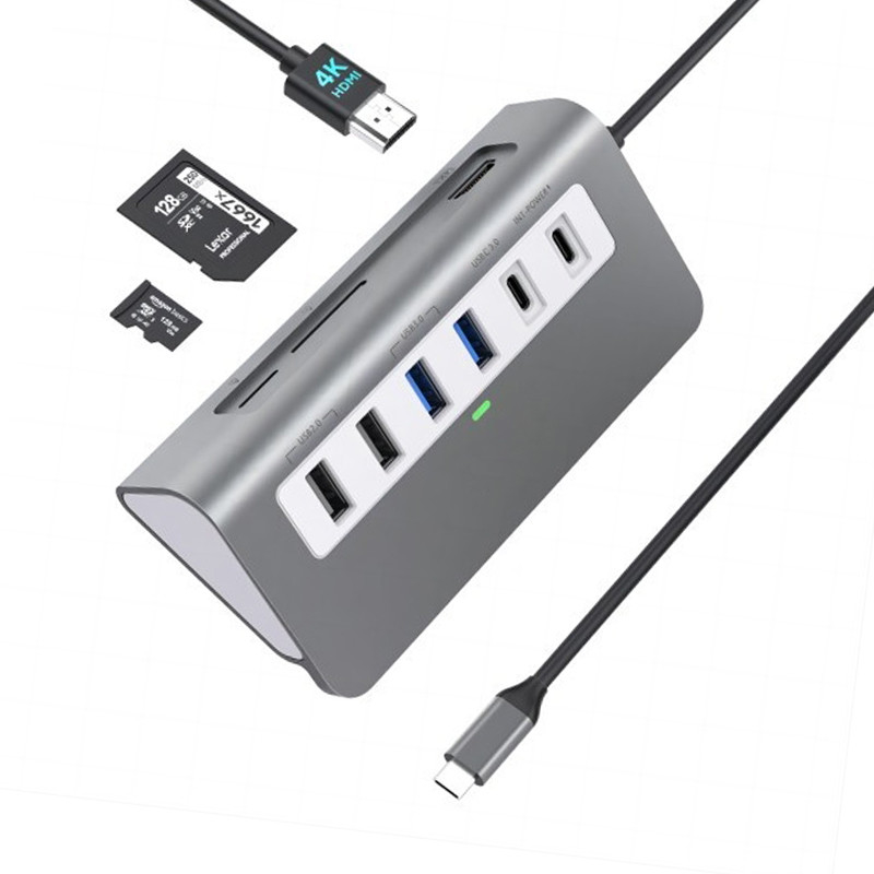 USB 3.1 Giao diện 4-In-1 Type C Hub Multiple Adapter Cho Chuyển dữ liệu nhanh