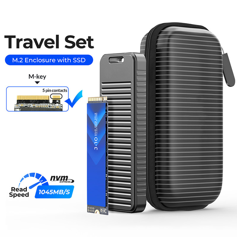 Công suất cao 128G SSD Lưu trữ -40°C đến 85°C Tốc độ đọc lên đến 1800 MB/s