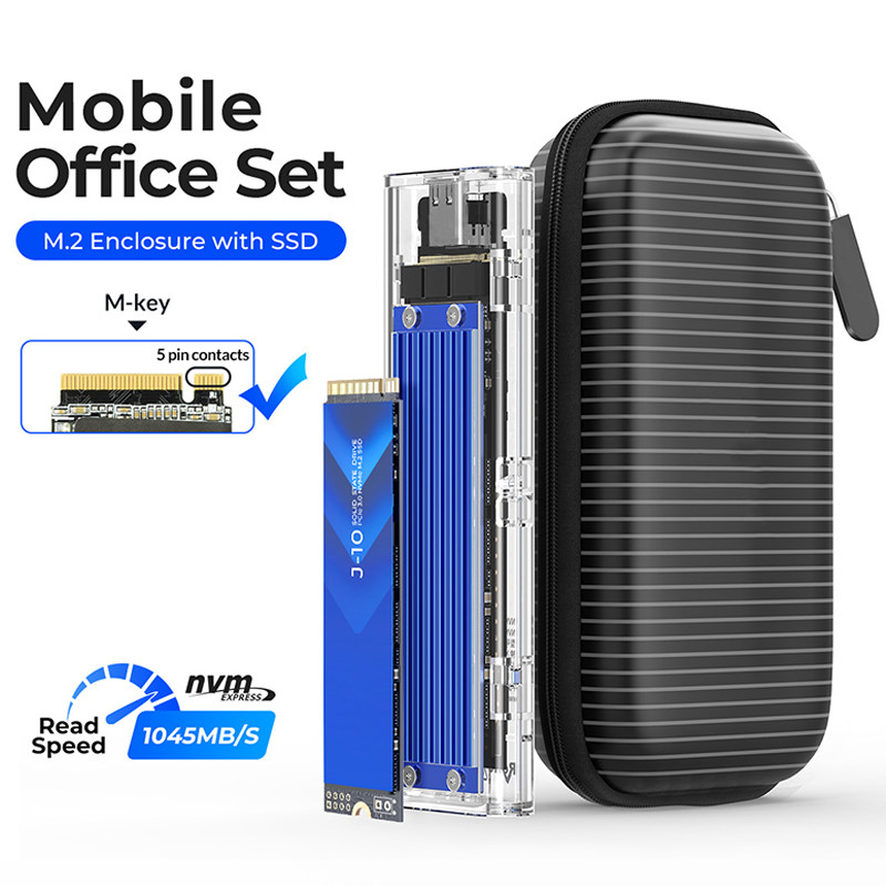 Công suất cao 128G SSD Lưu trữ -40°C đến 85°C Tốc độ đọc lên đến 1800 MB/s