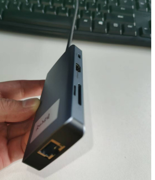 4K HDMI 9 In 1 USB-C Hub với USB 3.1 Multi Port Docking Station Adapter máy tính xách tay Mac