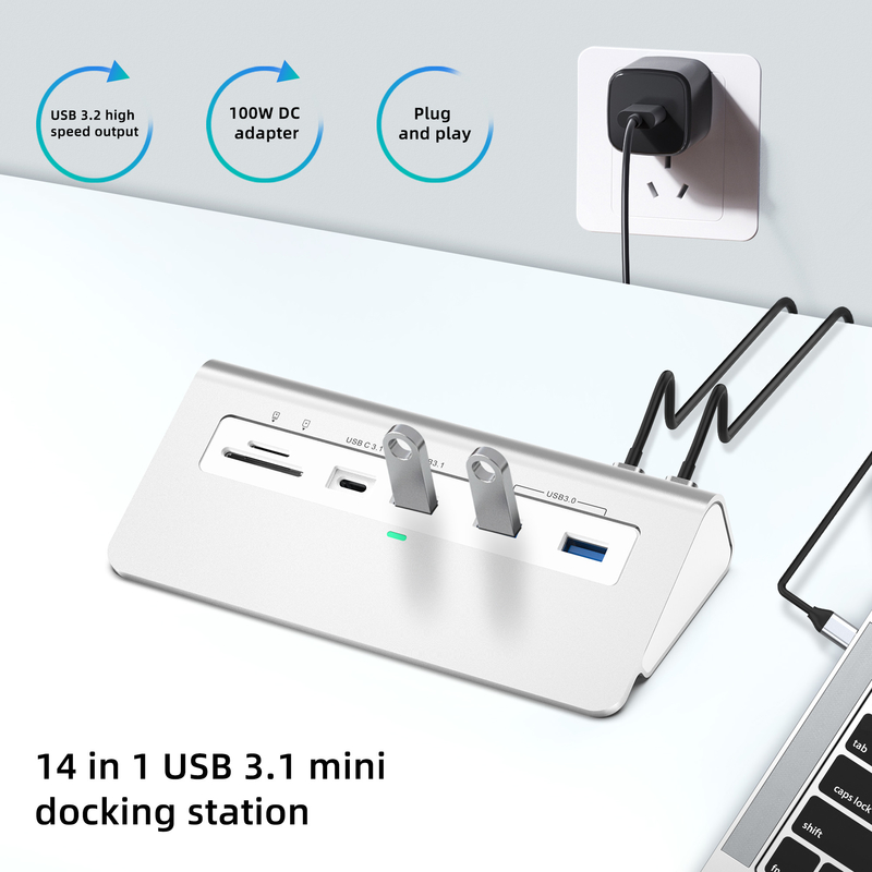 Chuyển đổi bộ chuyển đổi USB-C tương thích với Mac OS với đầu ra HDMI lên đến 4K 30Hz