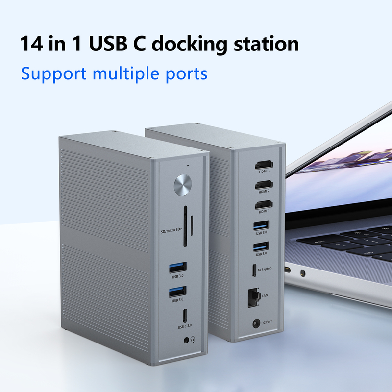 Đế cắm USB-C PD 100W Subosen Power Supply cho khả năng tương thích thiết bị nhanh chóng và mượt mà