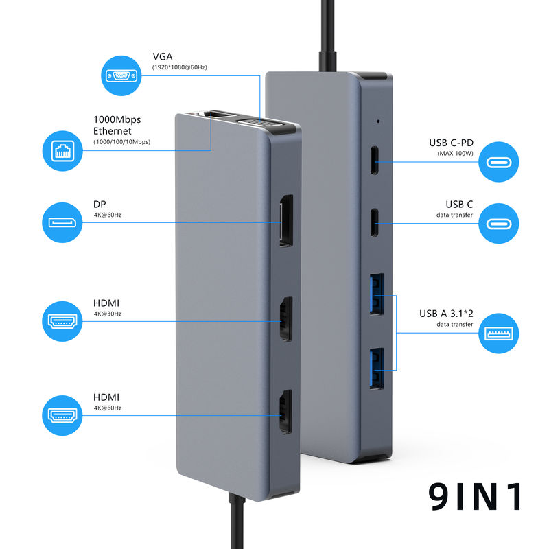 Kết nối dễ dàng với màn hình 4K 60Hz trên Mac OS với bộ chuyển đổi bộ chuyển đổi HDMI USB-C
