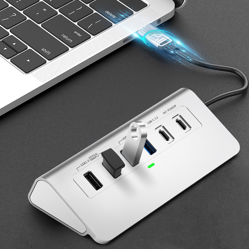 4K HDMI Output High-Resolution USB C Hub với 4K HDMI Output cho màn hình có độ phân giải cao và phát trực tuyến video